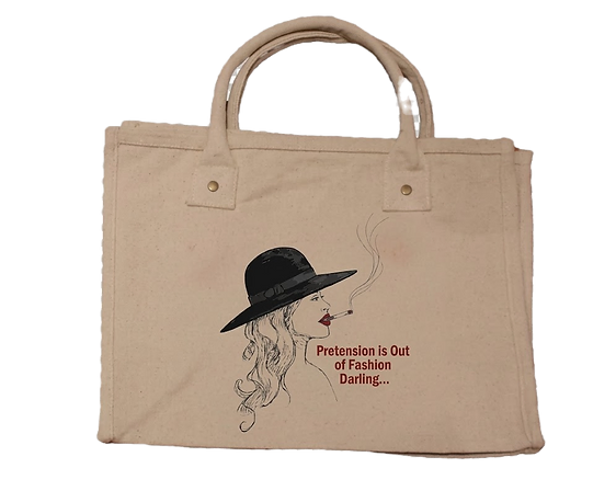 "Pretension is Out of Fashion Darling..." Handbag